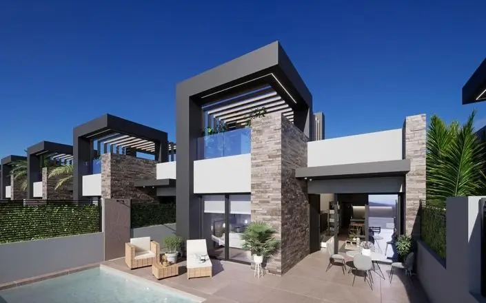 Villa 3 Dormitorios San Fulgencio Costa Blanca Nueva