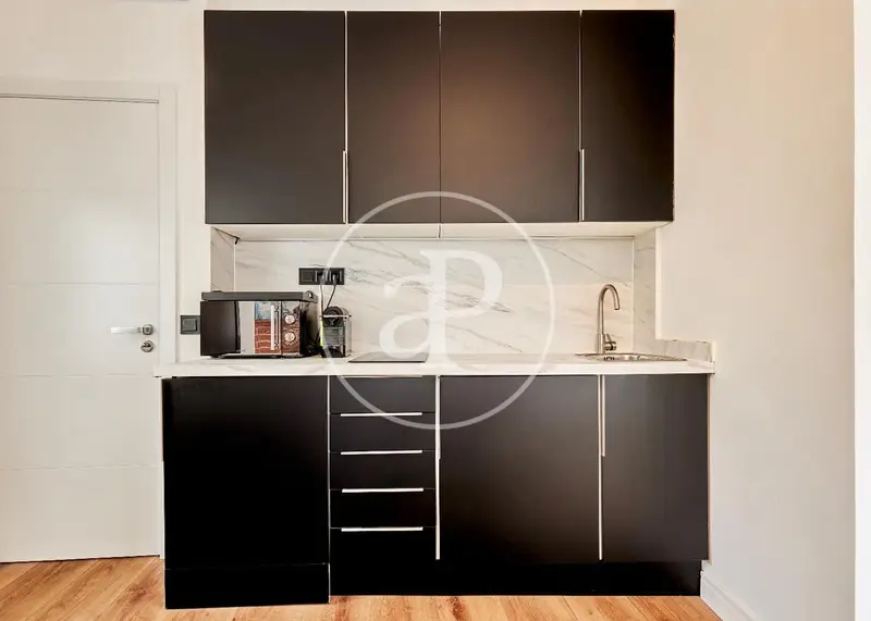 Apartamento Boutique en Goya Madrid Loft Cama Doble Cocina Equipada