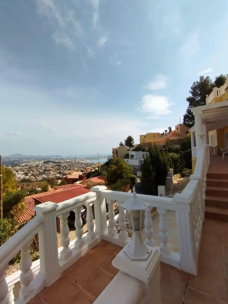 Villa en Calpe Aparthotel 4 apartamentos con vistas al mar