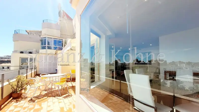 Apartamento en Palma 110m2 3 dormitorios Terraza Amueblado