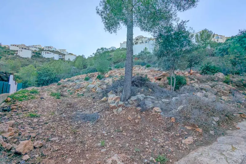 Terreno en Venta Montepego Pego 1215m2 Vistas al Mar