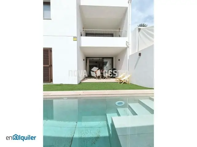 Alquiler Casa Moderna con Piscina en Colonia Sant Pere