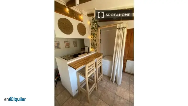 Estudio en alquiler en Ciutat Vella, Valencia