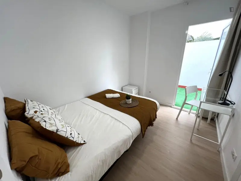 Habitacion con terraza en Benimaclet para estudiantes