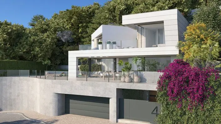 Villa en venta Malaga 4 dormitorios con vistas al mar