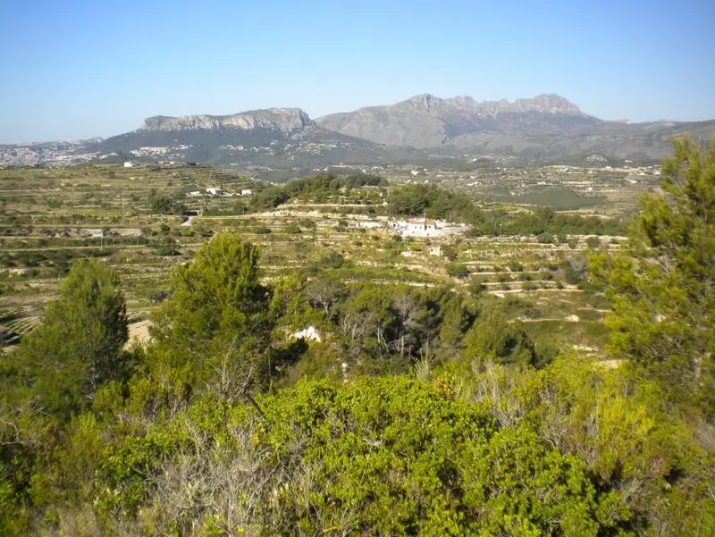 Terreno Rustico en Benissa con Vistas a la Montana