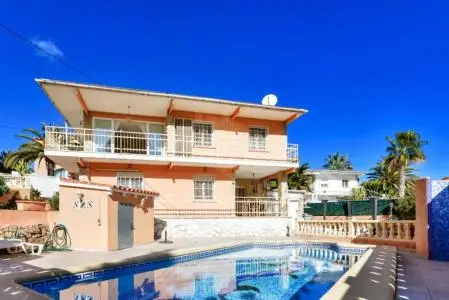 Casa con Encanto en Calpe: Piscina Jardin Vistas al Peñon