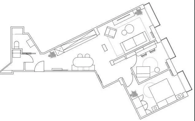 Apartamento Amueblado Justicia Madrid 80m2 1 Dormitorio