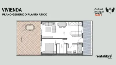 Atico en Venta Calle Azufre Un Dormitorio Garaje Trastero