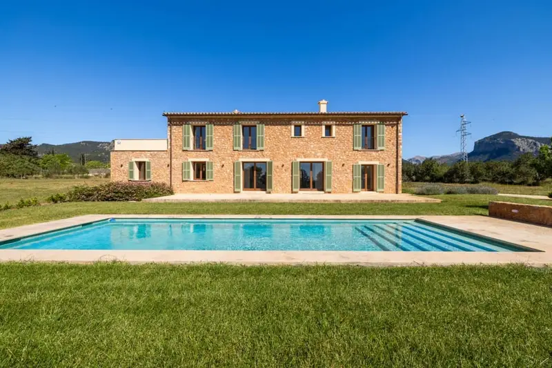 Casa Rural en Alaró Mallorca Vistas Montaña Piscina 4 Dormitorios