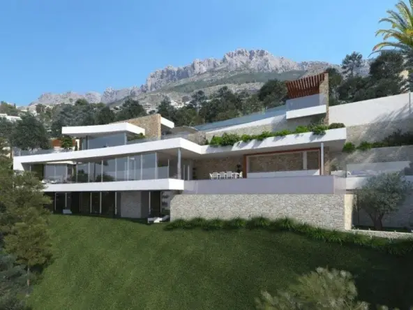 Casa Villa 4 Dormitorios Altea Piscina Privada Jardin