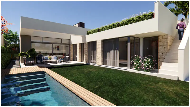Villa 3 Dormitorios Santa Rosalia Murcia
