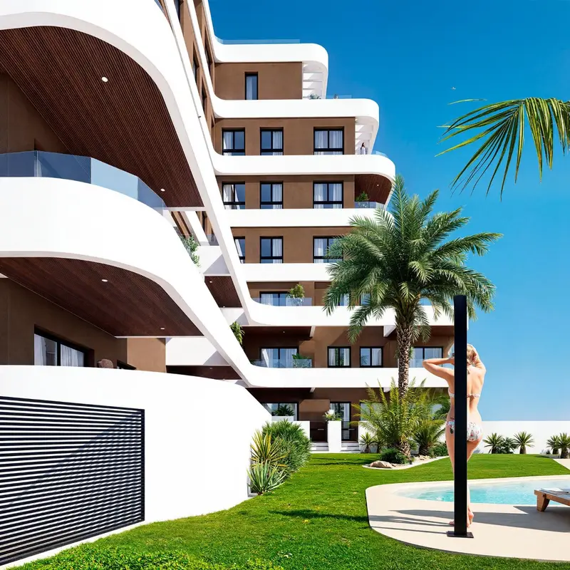 Venta de piso con piscina en Guardamar del Segura