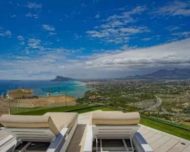 Casa Chalet Moderna en Altea Hills con Vistas al Mar