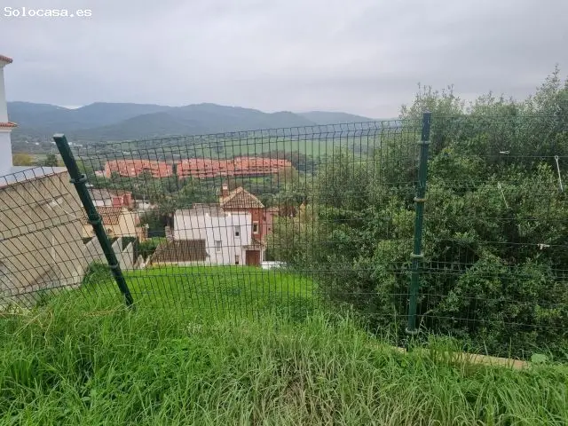 Parcela en Getares 455m2 Vistas Amplias