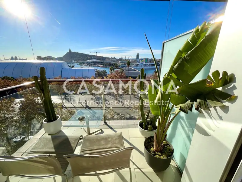 Atico Barceloneta 1 Dormitorio Vistas Panoramicas
