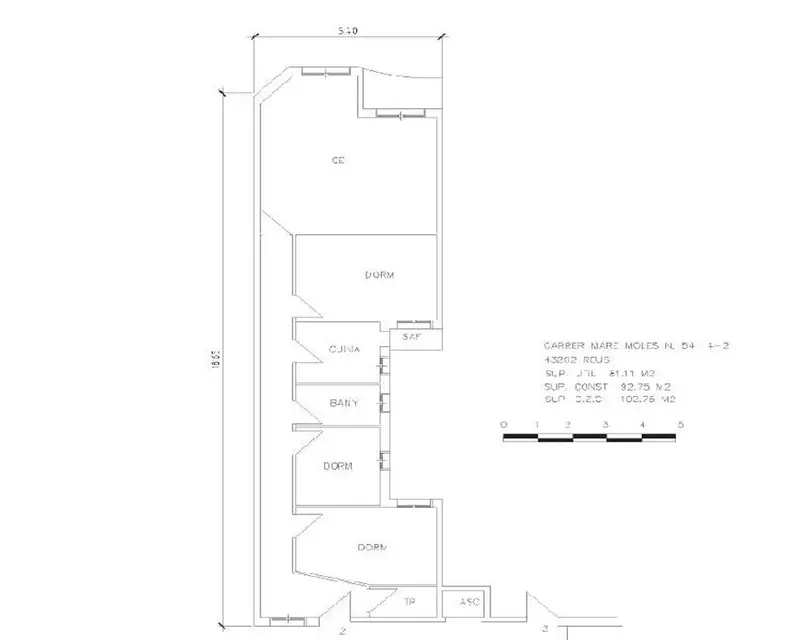 Piso 74m2 3 habitaciones Reus