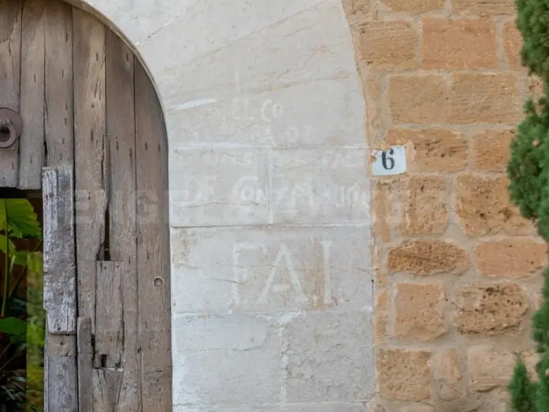 Castillo Medieval en Orriols Girona
