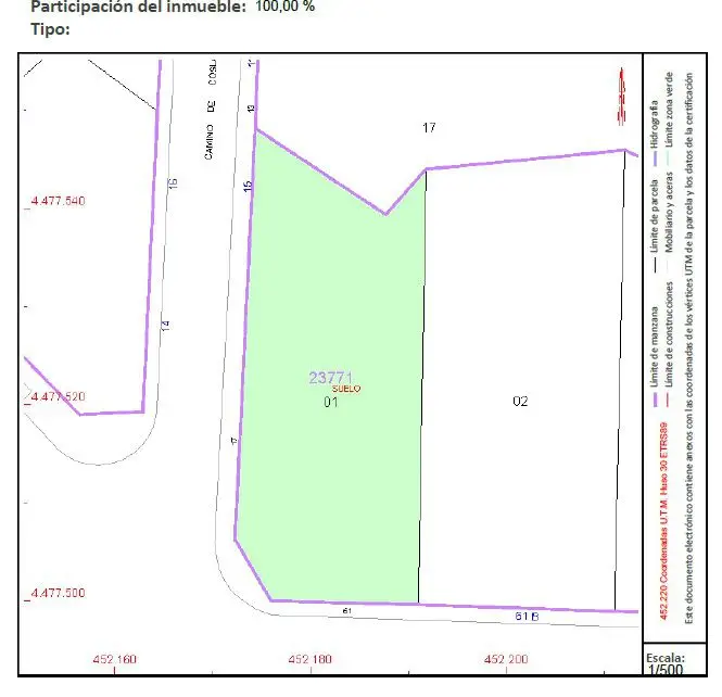 Venta Solar Industrial Coslada Madrid 816m2