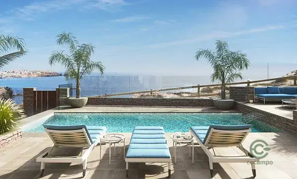 Villa de Lujo en Acantilado con Vistas al Mar Mediterráneo