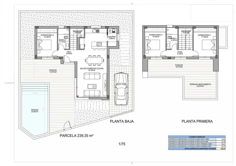 Villa Moderna 3 Dormitorios Benijofar Costa Blanca