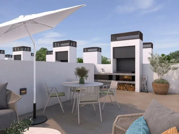 Adosados de Lujo en Dolores Costa Blanca Piscina Terrazas Solarium