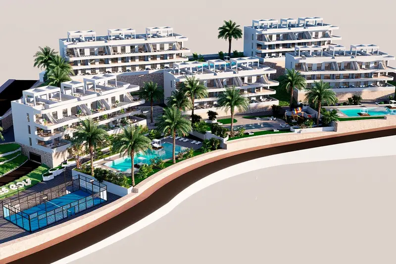 Venta Atico 2 Dormitorios Finestrat Lujo Cerca Golf Playa