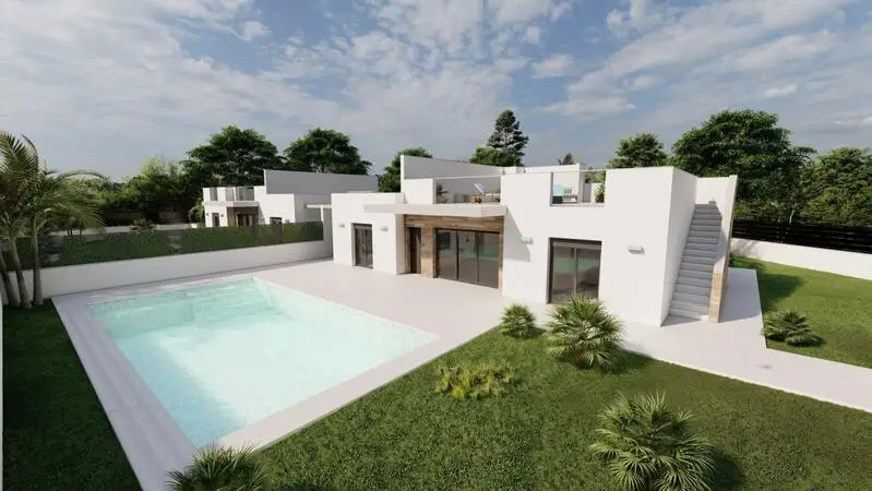 Villa de Lujo 4 Dormitorios Roldan Murcia