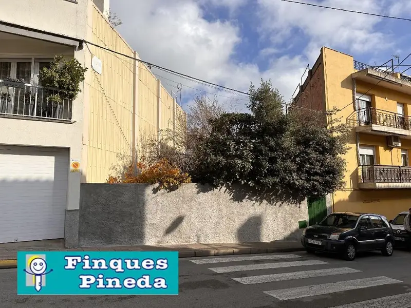 Venta Terreno en Pineda de Mar zona Les Creus
