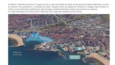 Apartamento Nuevo El Natahoyo Gijon Cerca Playa