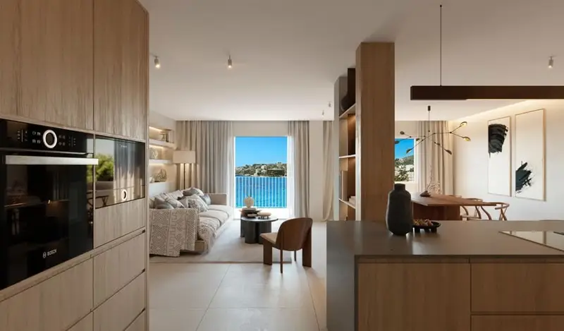 Piso de Lujo en Cala Mayor con Vistas al Mar