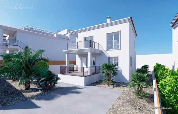 Villa 3 Dormitorios Castalla Alicante Moderna Familias