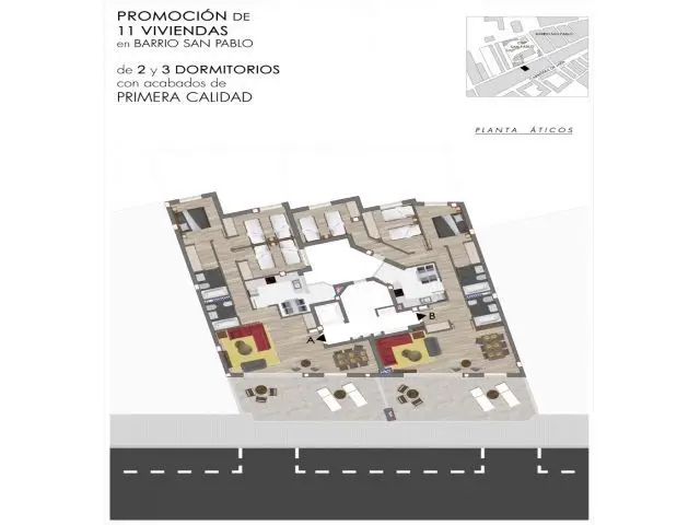 Solar 12 Viviendas San Pablo Albacete Proyecto Inversores