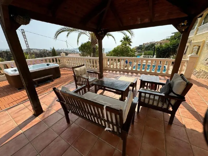 Villa con Vistas al Mar en Maryvilla Calpe