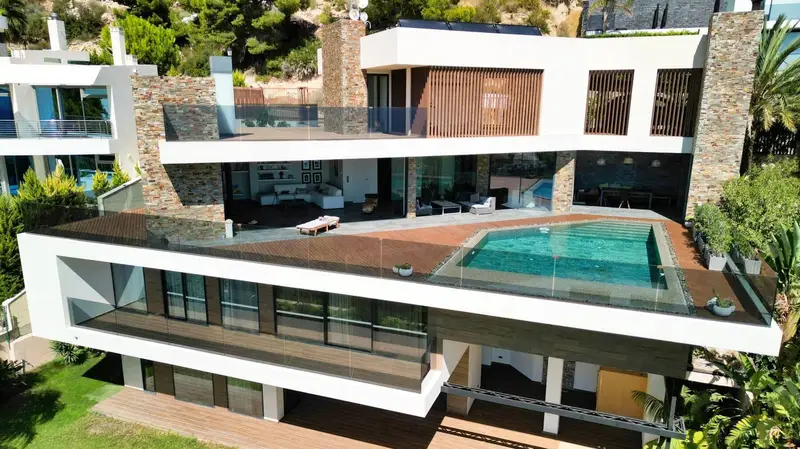 Villa Contemporanea en Altea Hills con Vistas al Mar