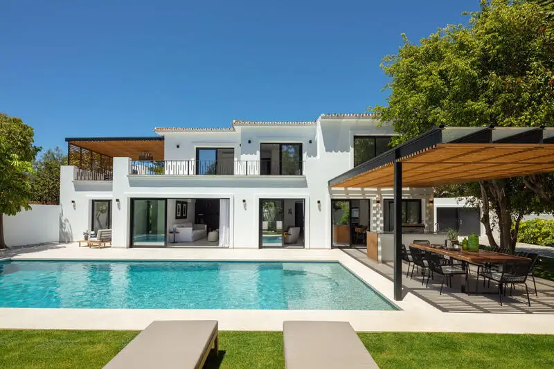 Villa Linda Puerto Banus 4 Dormitorios Moderna Playa