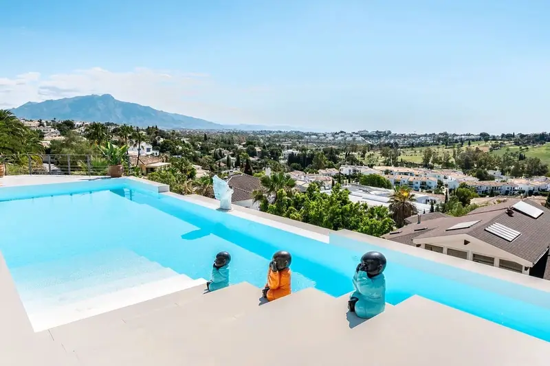 Villa de Lujo en Paraíso Alto Marbella Spa Piscina Gimnasio