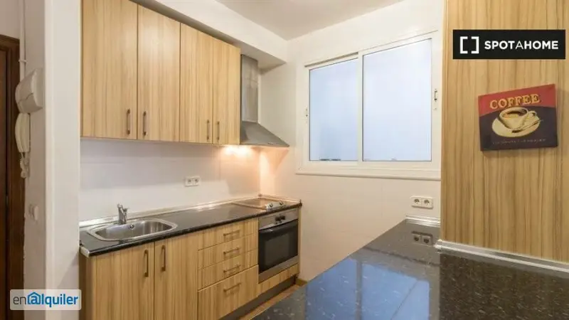 Piso 1 Dormitorio Sant Gervasi Galvany Amueblado Terraza