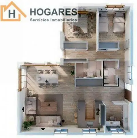 Casa Villa Prefabricada Gondomar 3 Dormitorios