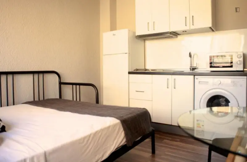 Estudio Acogedor en Sant Andreu Cerca del Metro