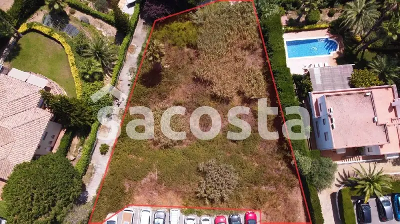 Solar en Cala Sant Francesc Blanes Vistas al Mar 1215m2