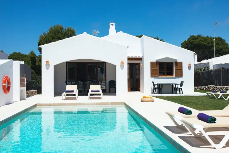 Casa Villa 5 Dormitorios Menorca Alquiler Familia Piscina Barbacoa