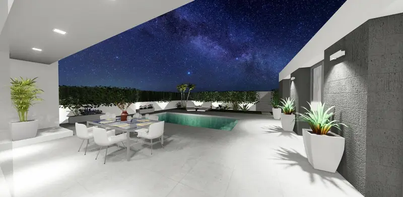 Villas en San Juan de los Terreros: 2 y 3 dormitorios, piscina privada