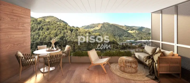 Piso en venta en Elgoibar 73m2 2 habitaciones 2 baños terraza