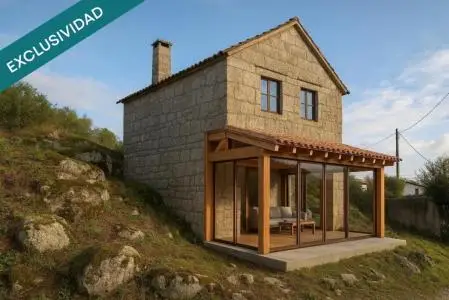 Casa R	
tica de Piedra para Reformar con Vistas a la R
ia