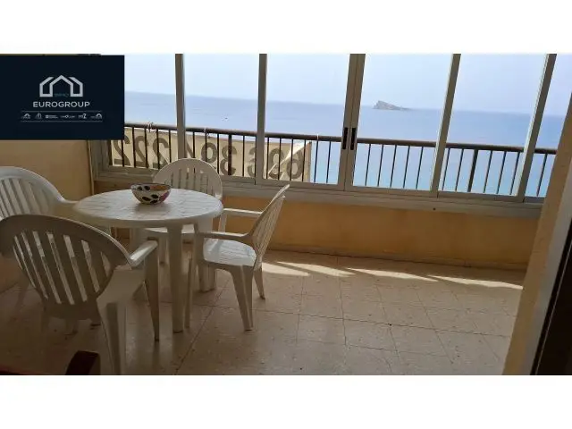 Apartamento Benidorm Playa Levante Primera Linea Todo el Ano