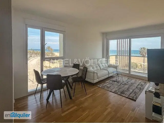 Alquiler piso amueblado Cubelles 3 habitaciones vista mar