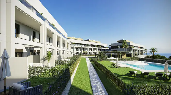 Apartamentos en Venta Cancelada Estepona 2 y 3 Dormitorios