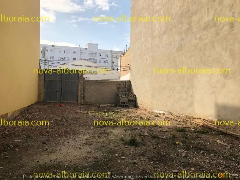 Solar en Venta Centro Tavernes Blanques 165m2