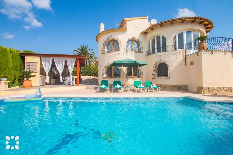 Villa Marie Calpe Alquiler Piscina Privada 4 Personas